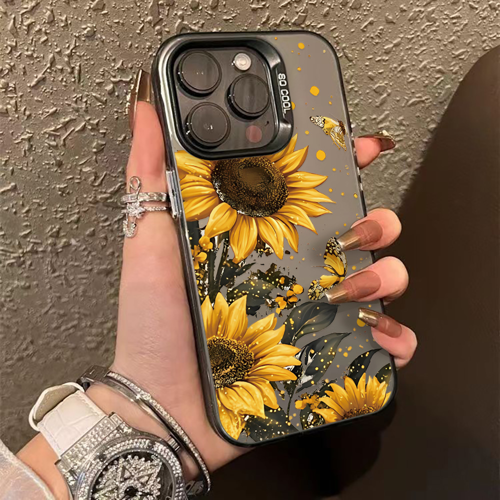 Phone Cases Luxury - 高級フラワーデザイン iPhoneケース iPhone 13/16 Pro Max/17/11/15/14/12/17