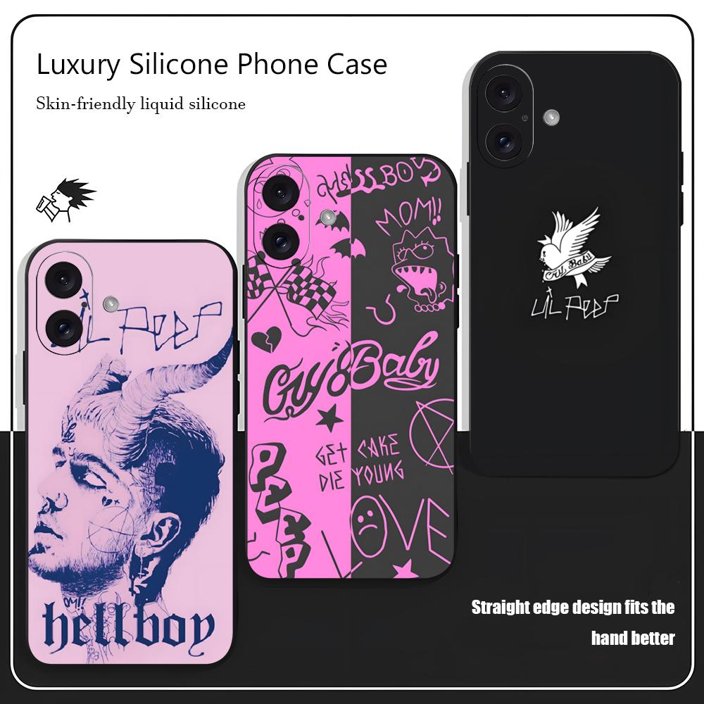 Phone Cases Protective - L-Lil Peep有名スター人気スマホケース iPhone 17 16 15