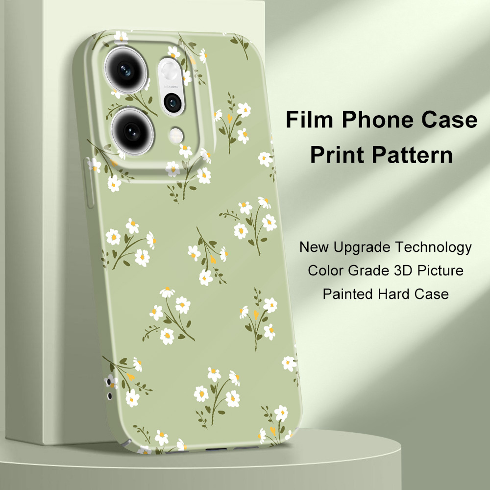 Phone Cases Oppo - 素敵な花柄のOPPO Reno 14 14F 13 13F