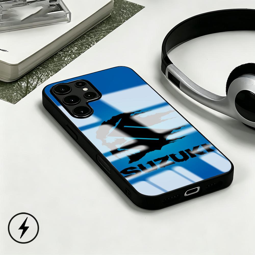 Phone Cases For Samsung S22 - スーパーカー スズキ-Now ロゴ入りスマホケース Samsung S26 S25