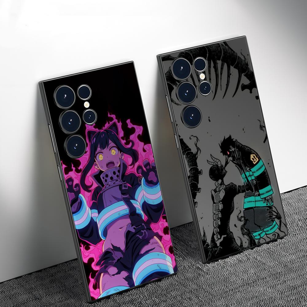 Phone Cases For Samsung S22 - アニメ F-ファイアーフォース電話ケースサムスンギャラクシー S26 S25 S24 S22