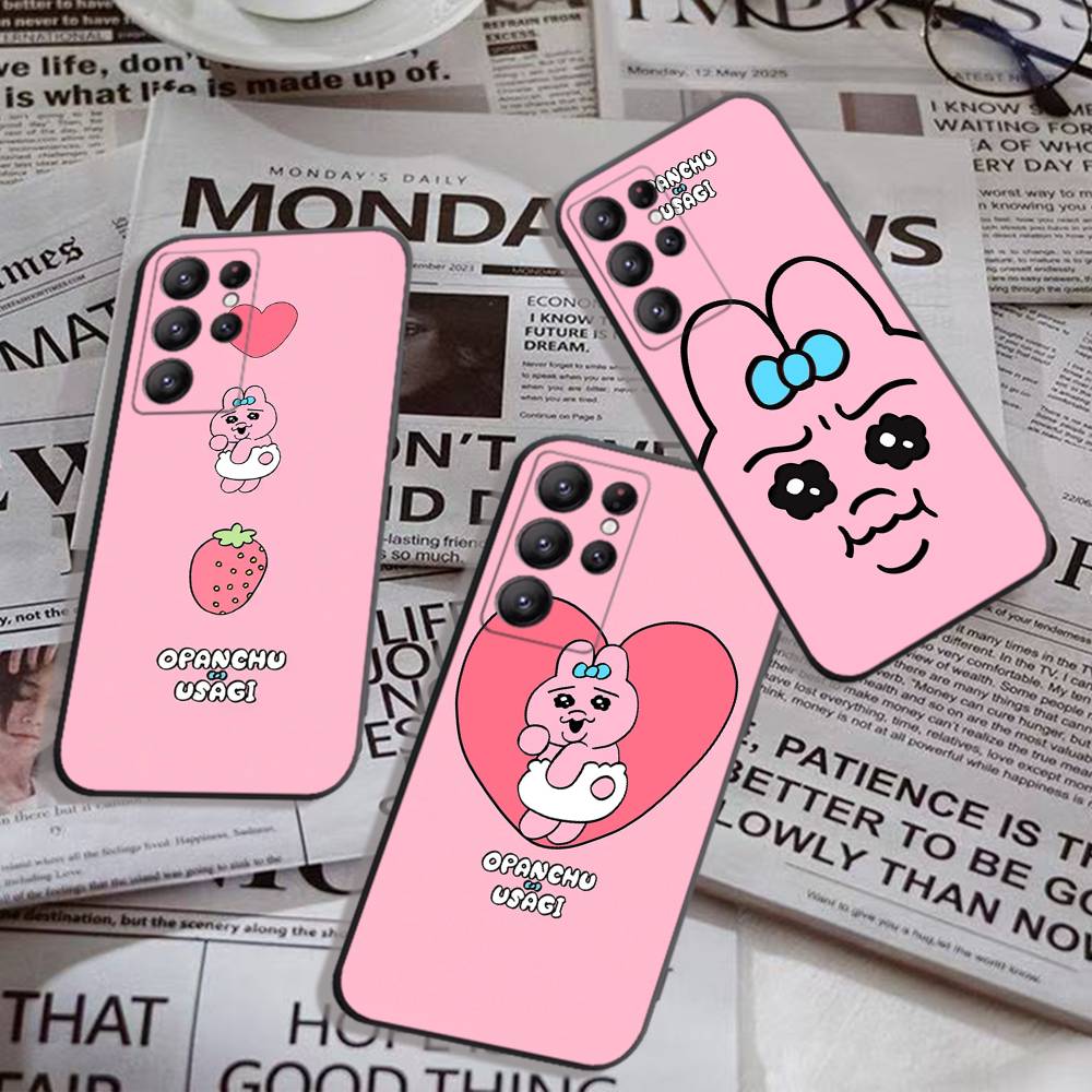 Phone Cases For Samsung S22 - O-Opanchus漫画U-Usagisスマホケース Samsung S24 FE、S25 Ultra、S20 Lite、S21、S30、S22、S23、S24、S22