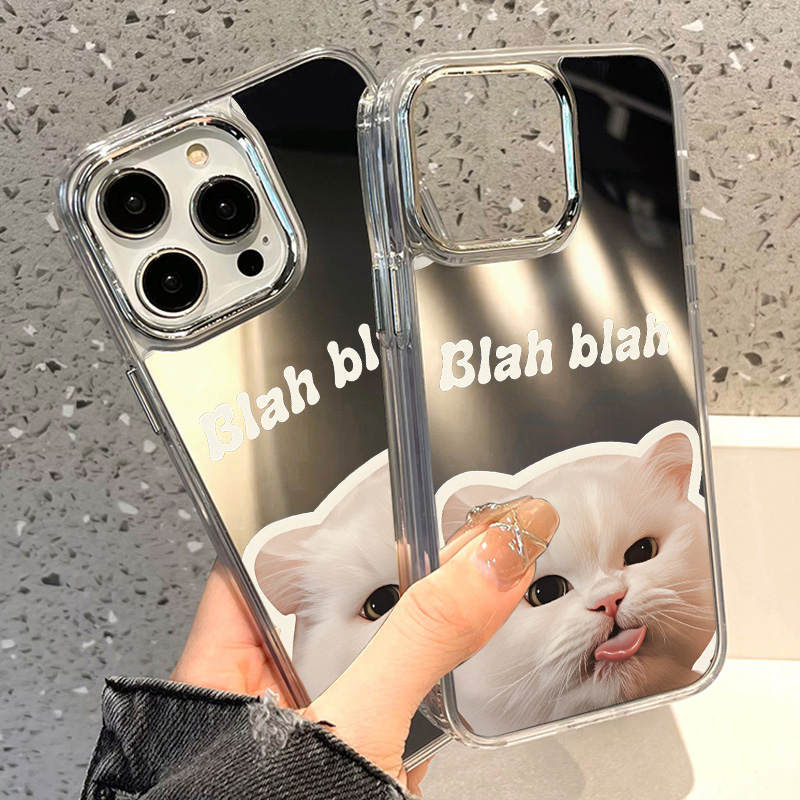 Phone Cases Luxury - 高級感のあるメイクアップミラー付きスマホケース iPhone 17 16 Pro Max