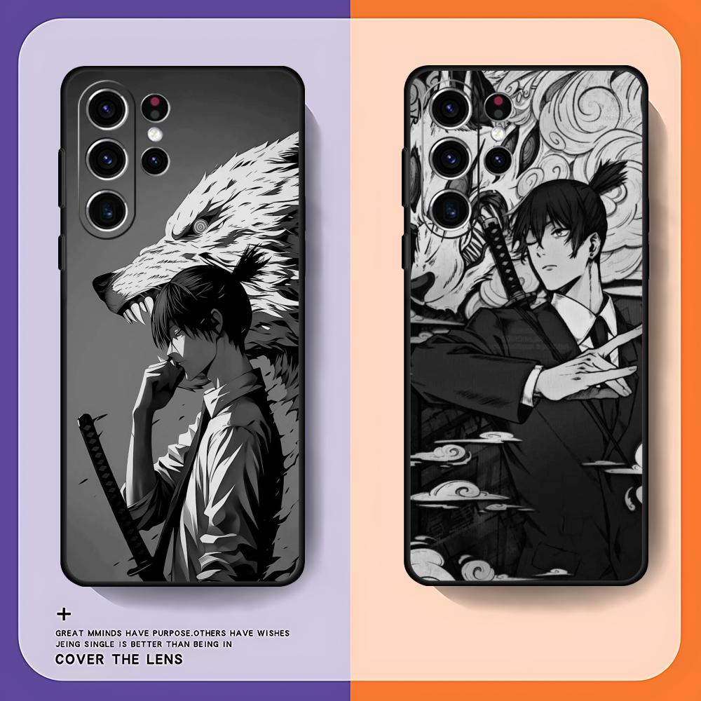 Phone Cases For Samsung S22 - チェンソーマン 高川アキ スマホケース Samsung Galaxy S25