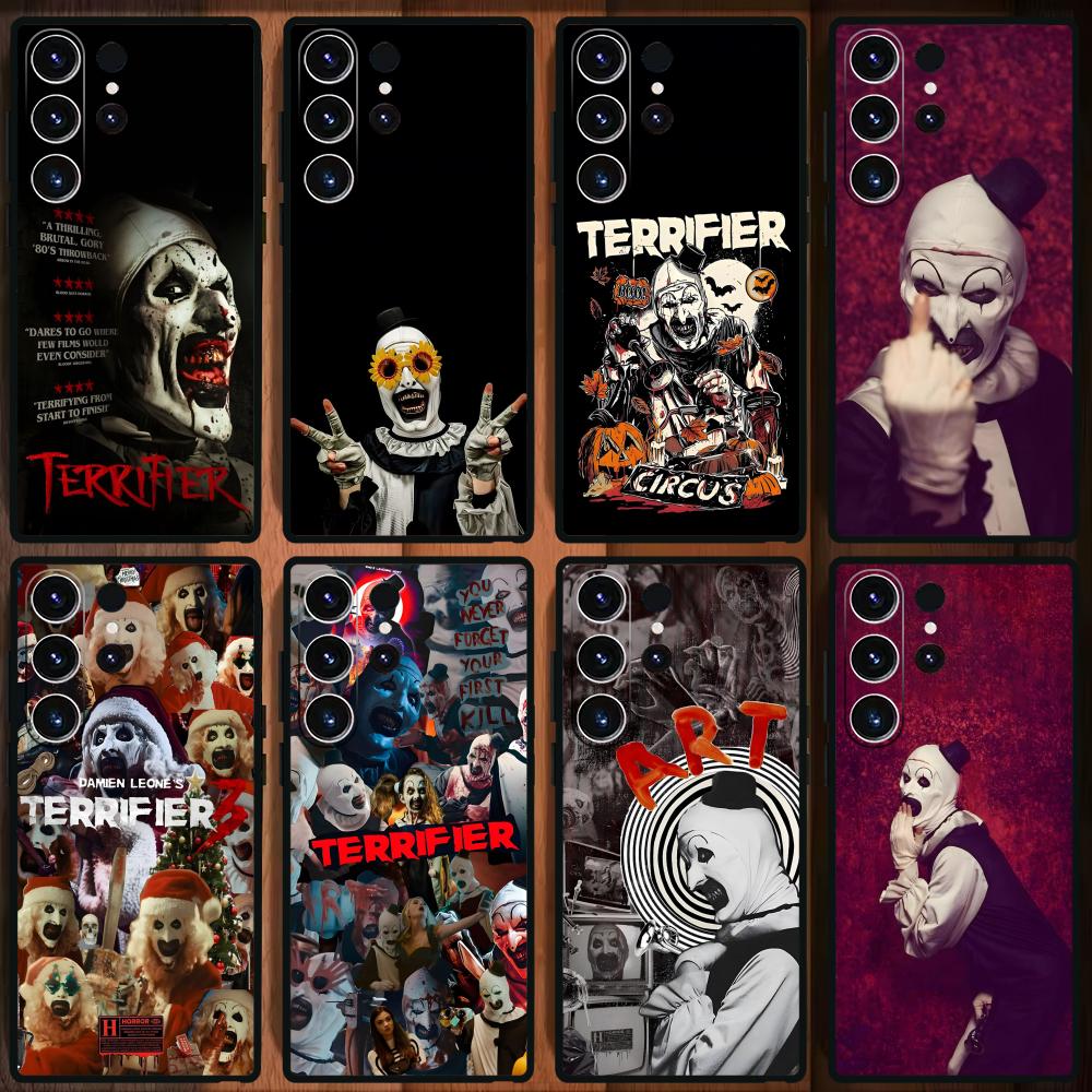 Phone Cases For Samsung S22 - アート・ザ・クロウ フォンケース サムスンギャラクシー S26 S25 S24