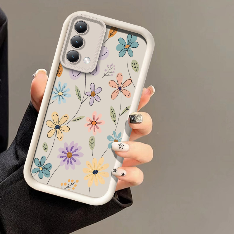 Phone Cases Oppo - 花柄電話ケース OPPO A17 A17K A16E A15S