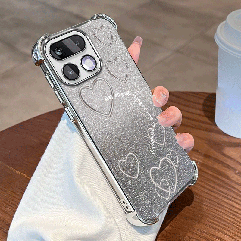 Phone Cases Realme - グリッターメッキ保護カバー Realme 16 Pro 5G ケース