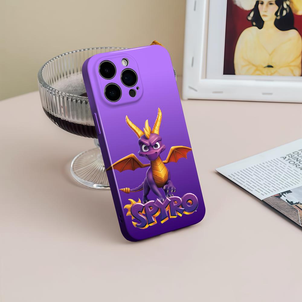 Phone Cases For Iphone 12 Pro Max - ゲーム スパイロシリーズ ドラゴン スマホケース iPhone 17