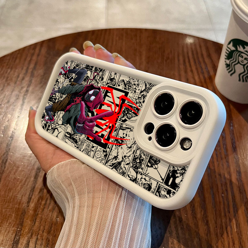 スパイダーマン マイルズ・モラレス グウェン マーベルコミッ - Phone Cases For Iphone 12 Pro Max のレビューと価格