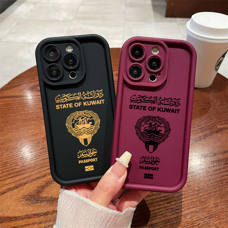 クウェートパスポート柄 iPhoneケース iPhone 1 - Phone Cases Kuwait のレビューと価格
