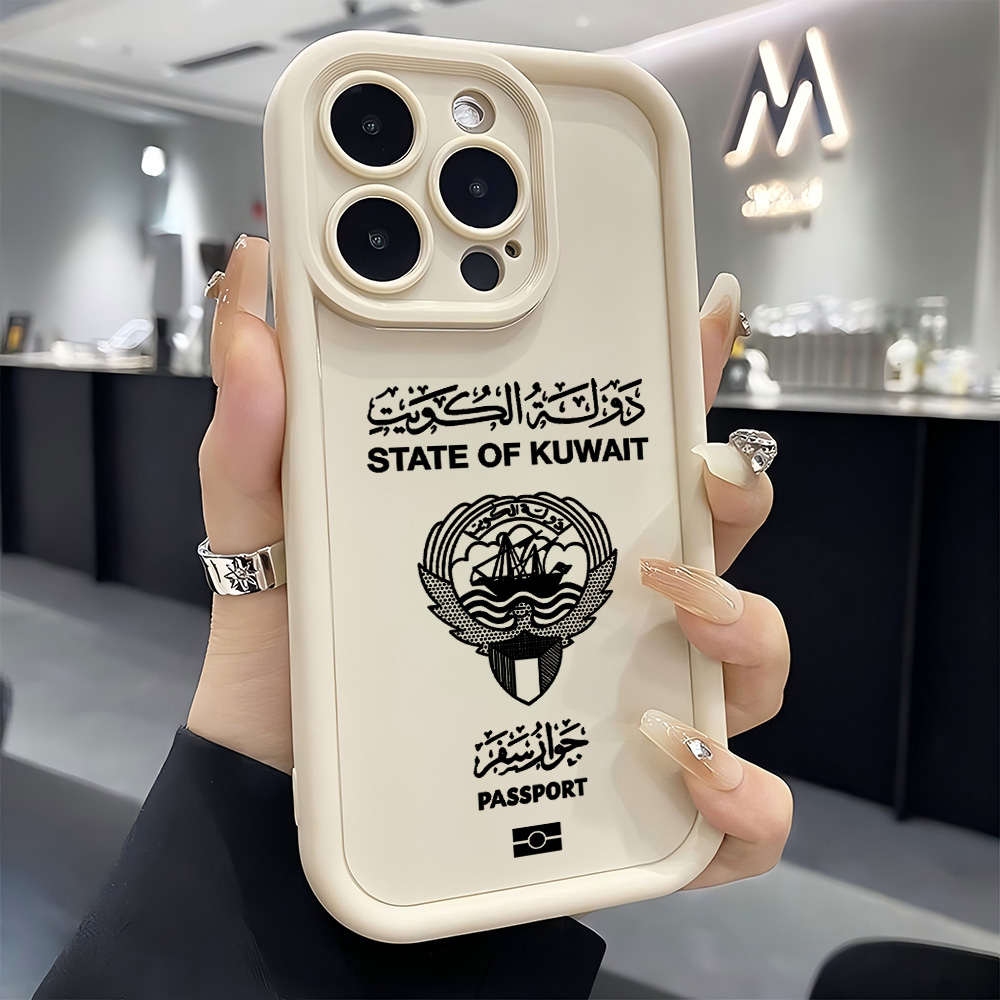 クウェートパスポート柄 iPhoneケース iPhone 1 - Phone Cases Kuwait のレビューと価格