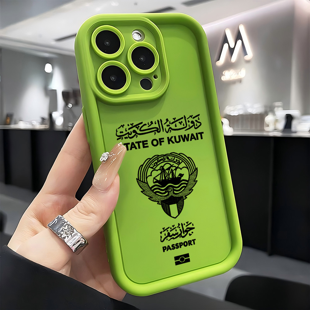 クウェートパスポート柄 iPhoneケース iPhone 1 - Phone Cases Kuwait のレビューと価格