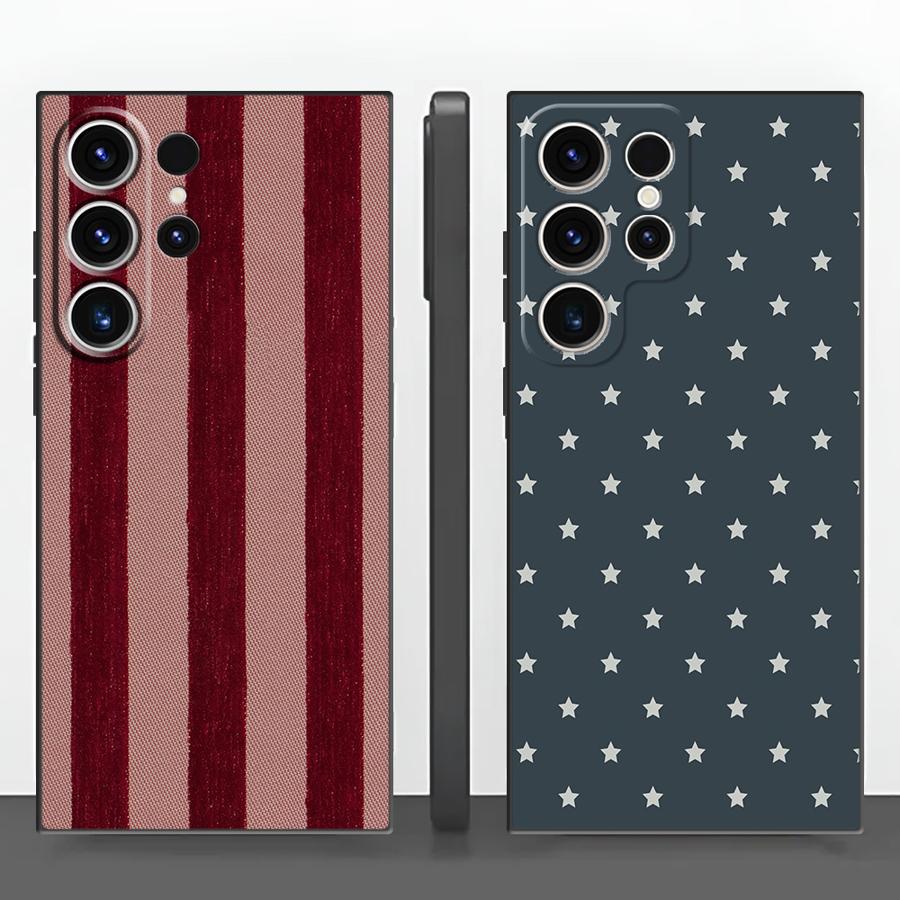 レトロな水玉模様のスマホケース、Samsung Galaxy - Phone Cases Samsung S25 Fe のレビューと価格