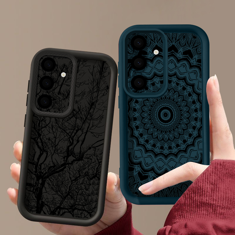 レトロな花柄トーテムパターンケース Samsung Gala - Phone Cases A14 Samsung のレビューと価格