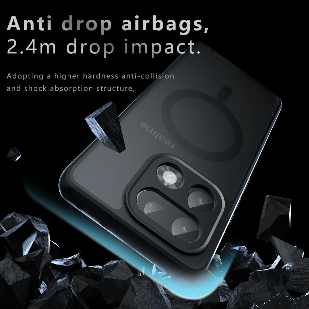 Realme 16 Pro Plus用ケース ワイヤレス充電 - Phone Cases Realme のレビューと価格