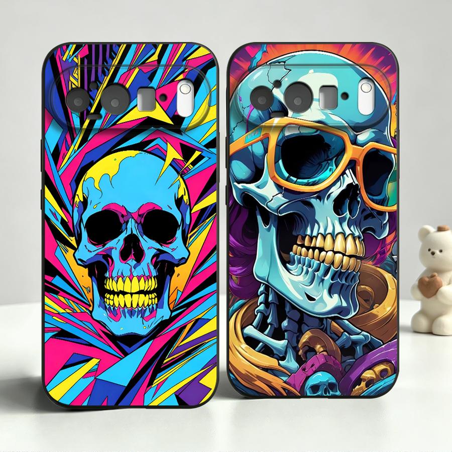 ネオンポップアートスカルケース Google Pixel 1 - Phone Cases Pixel 9A のレビューと価格
