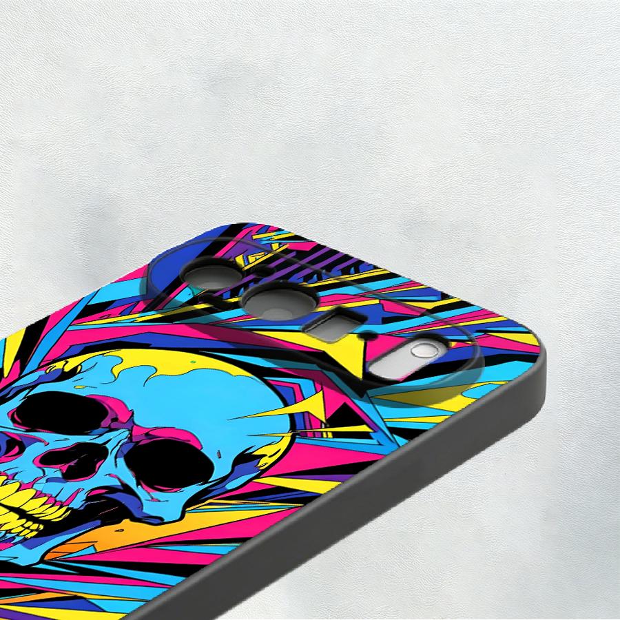 ネオンポップアートスカルケース Google Pixel 1 - Phone Cases Pixel 9A のレビューと価格