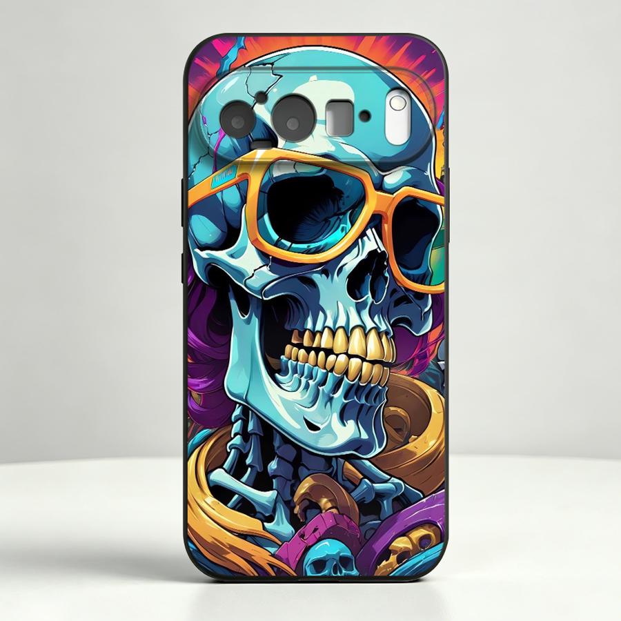 ネオンポップアートスカルケース Google Pixel 1 - Phone Cases Pixel 9A のレビューと価格