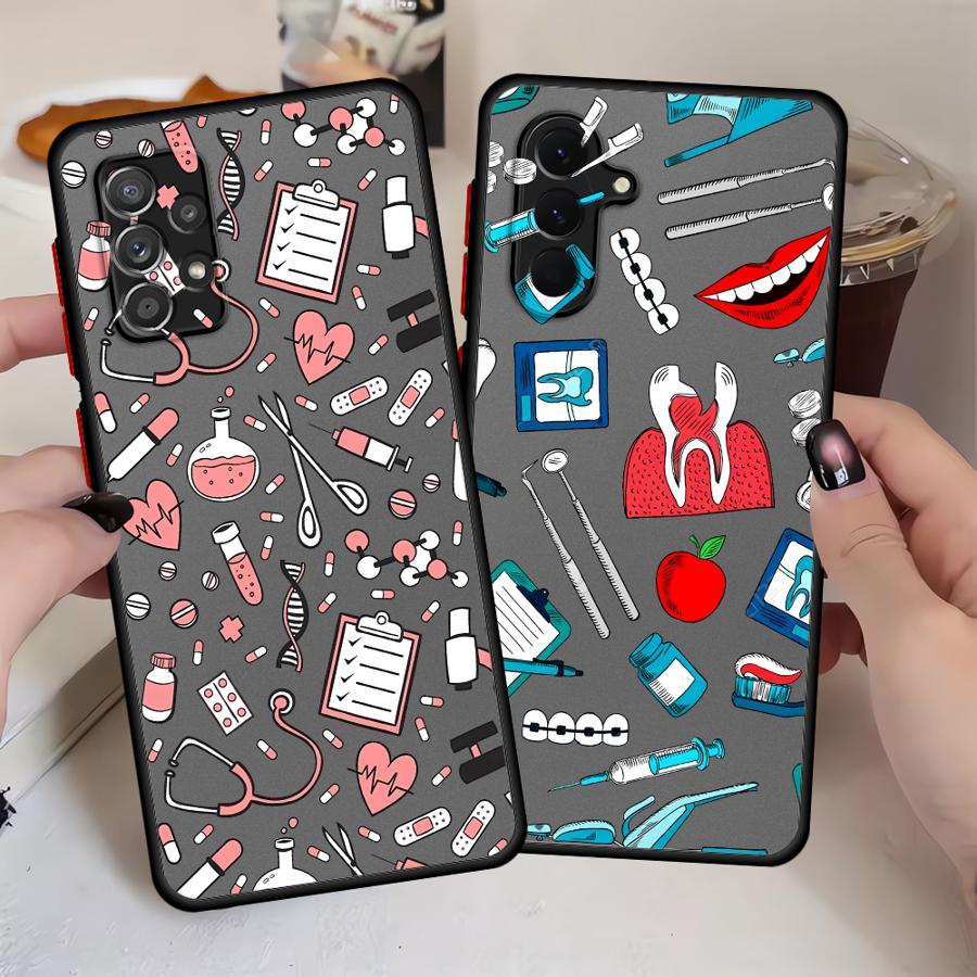 クールな看護師風スマホケース Samsung Galaxy  - Phone Cases A14 Samsung のレビューと価格