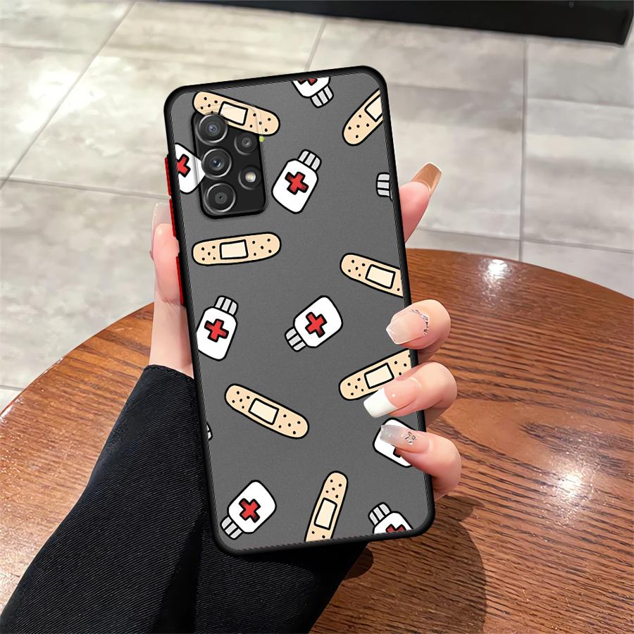 クールな看護師風スマホケース Samsung Galaxy  - Phone Cases A14 Samsung のレビューと価格