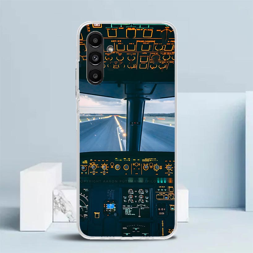 航空機パイロットコックピットカバー Samsung Gala - Phone Cases Aviation のレビューと価格