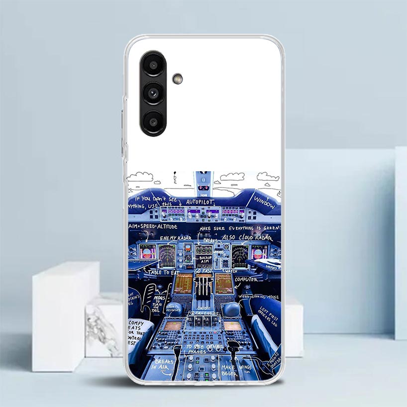 航空機パイロットコックピットカバー Samsung Gala - Phone Cases Aviation のレビューと価格