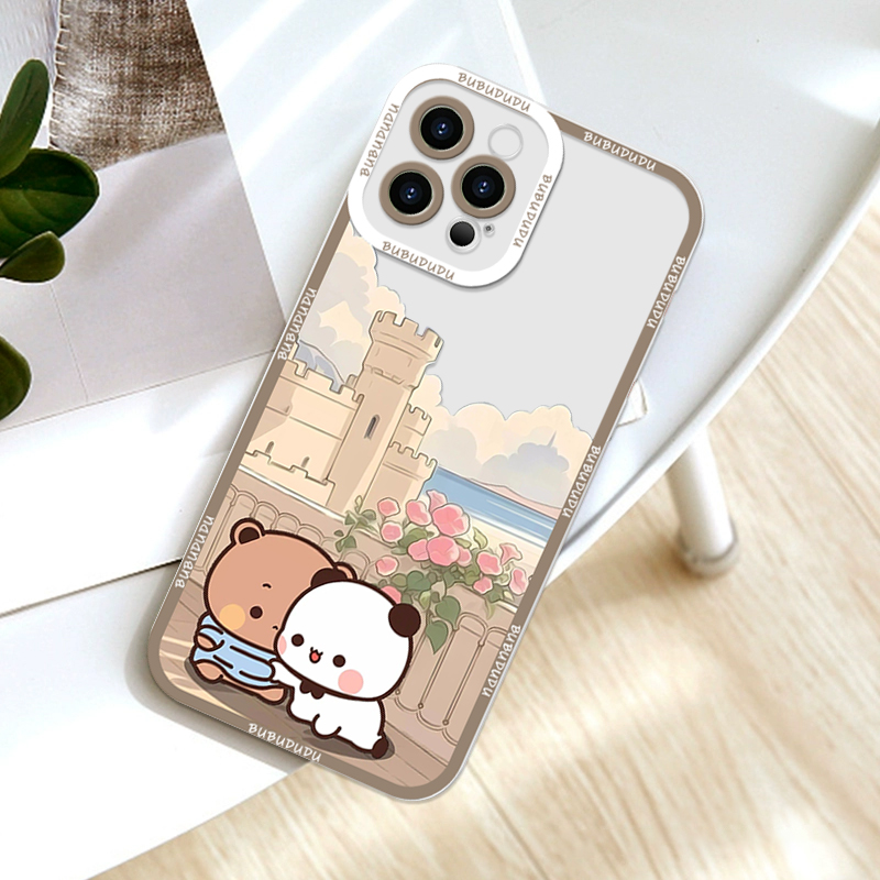 かわいいBUBU DUDUカップルクリアスマホケース、Sam - Phone Cases A14 Samsung のレビューと価格