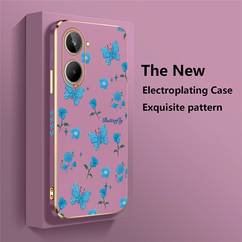 花蝶プリント電話ケース OPPO Realme 12 Pro - Phone Cases Realme のレビューと価格