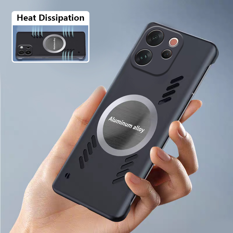 Biruiqu VIVO V70用ベゼルレスケース 磁気吸着 - Heat Dissipation Case のレビューと価格