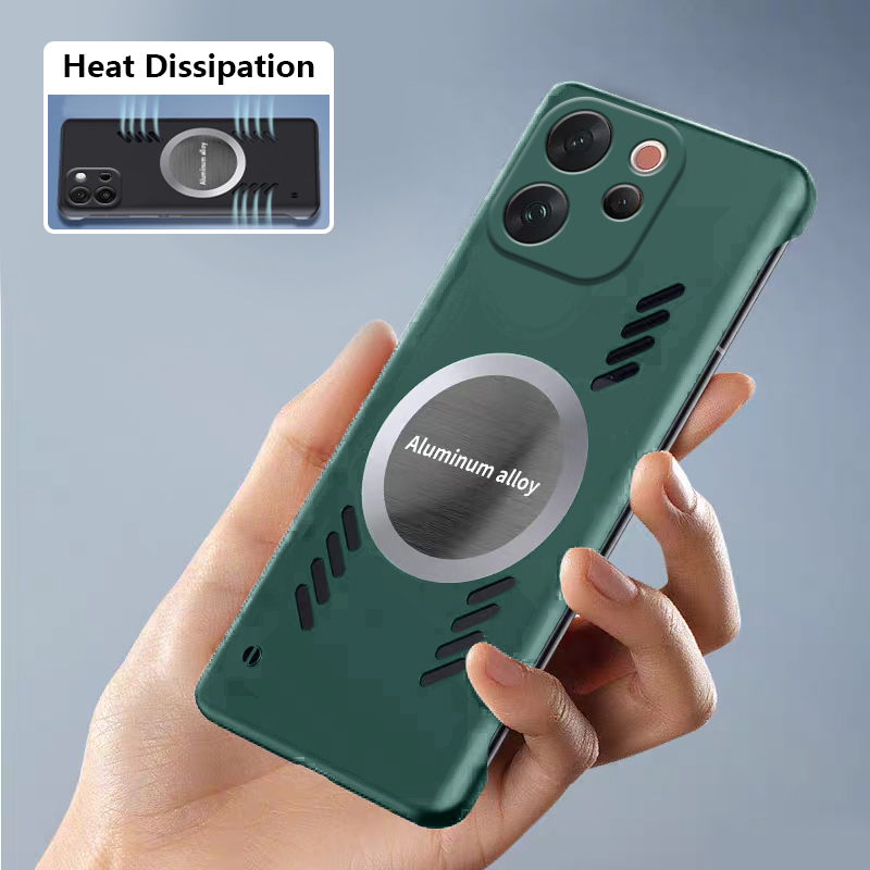 Biruiqu VIVO V70用ベゼルレスケース 磁気吸着 - Heat Dissipation Case のレビューと価格