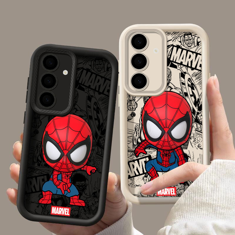 マーベル スパイダーマン キュートなスマホケース Samsu - Phone Cases For Samsung S22 のレビューと価格