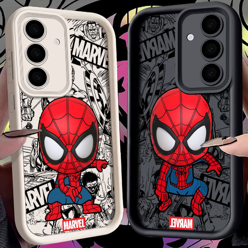 マーベル スパイダーマン キュートなスマホケース Samsu - Phone Cases For Samsung S22 のレビューと価格