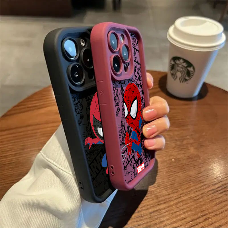 マーベル スパイダーマン キュートなスマホケース Samsu - Phone Cases For Samsung S22 のレビューと価格