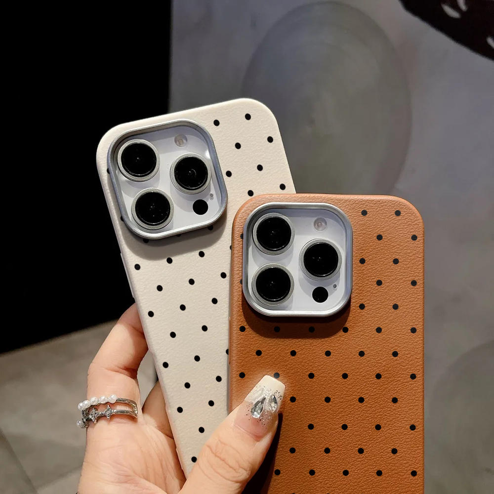 韓国INSキュートな水玉模様のiPhoneケース iPhon - Phone Cases Luxury のレビューと価格