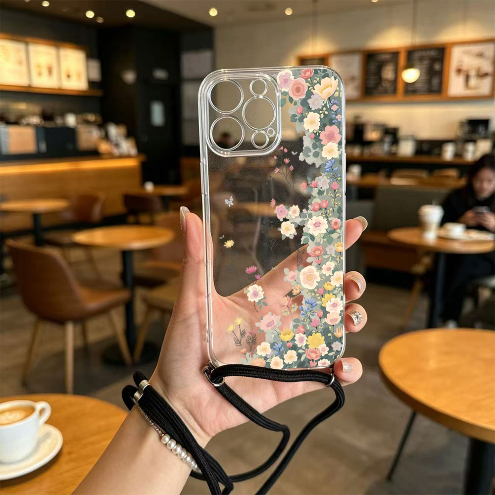 クロスボディランヤードストラップ付きスマホケース iPhon - Phone Cases Protective のレビューと価格