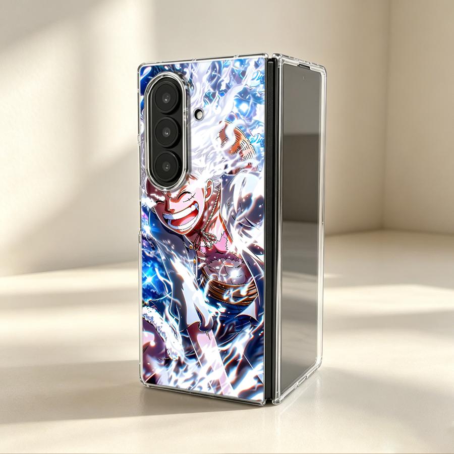 漫画風ワンピース透明ソフトフォンカバーケース Samsung - Phone Cases Z Fold 6 のレビューと価格