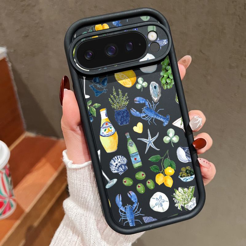 海のクジラ柄TPUスマホケース Google Pixel 1 - Phone Cases Pixel 9A のレビューと価格