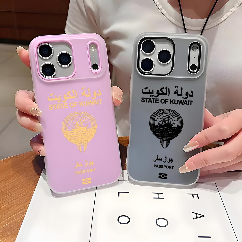 クウェートパスポート柄iPhoneケース iPhone 17 - Phone Cases Kuwait のレビューと価格