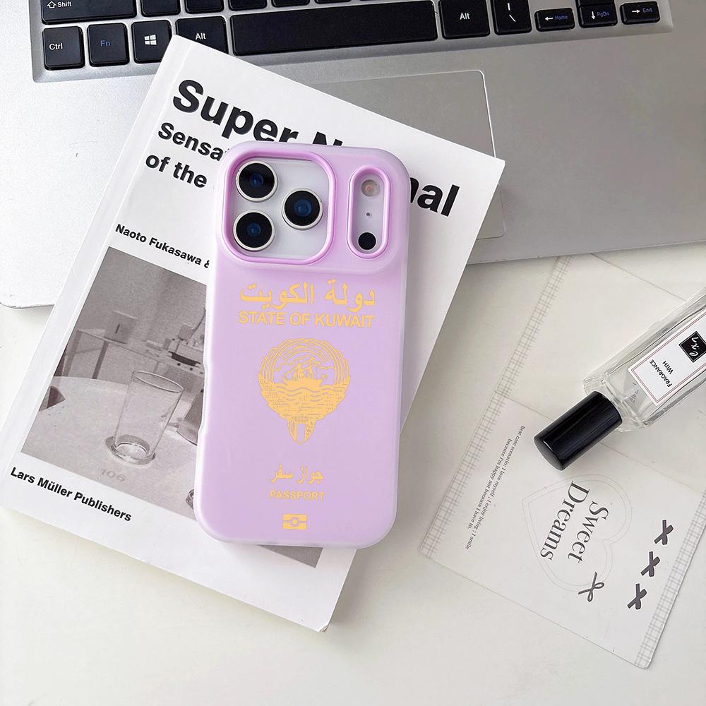 クウェートパスポート柄iPhoneケース iPhone 17 - Phone Cases Kuwait のレビューと価格