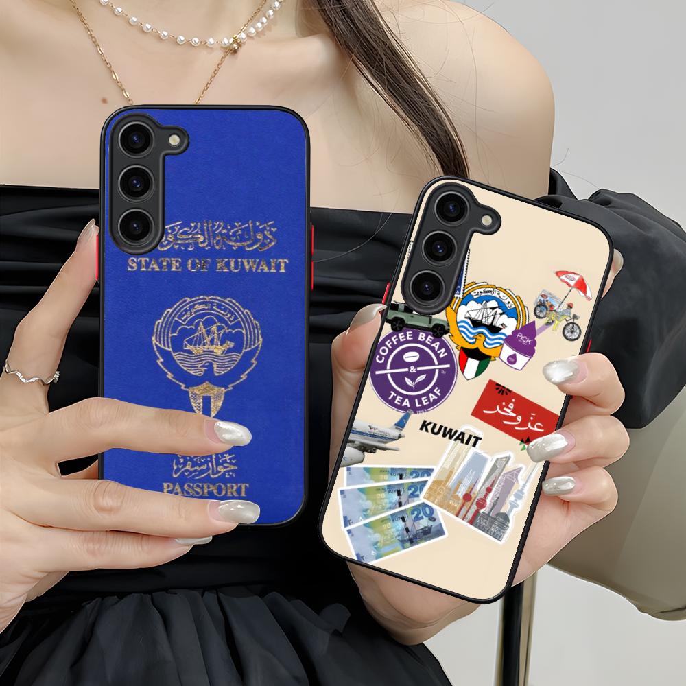 クウェート国旗柄スマホケース Samsung Galaxy  - Phone Cases Kuwait のレビューと価格