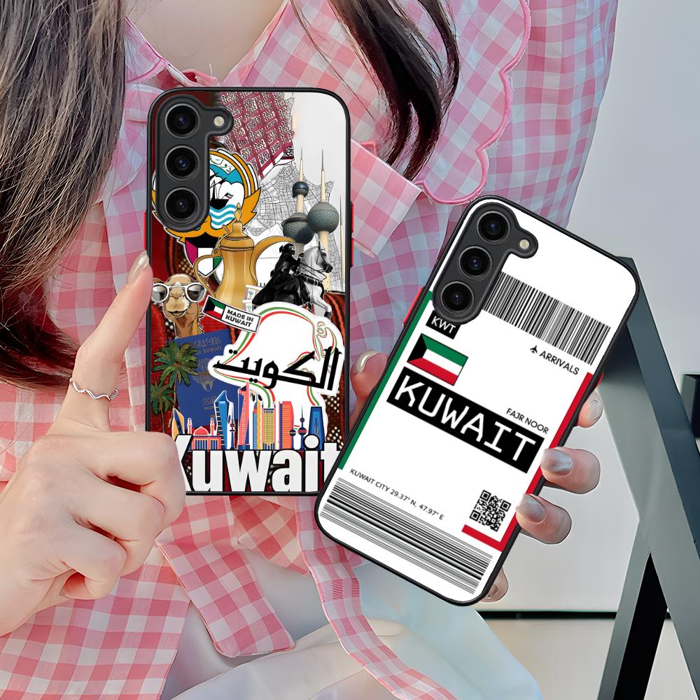 クウェート国旗柄スマホケース Samsung Galaxy  - Phone Cases Kuwait のレビューと価格