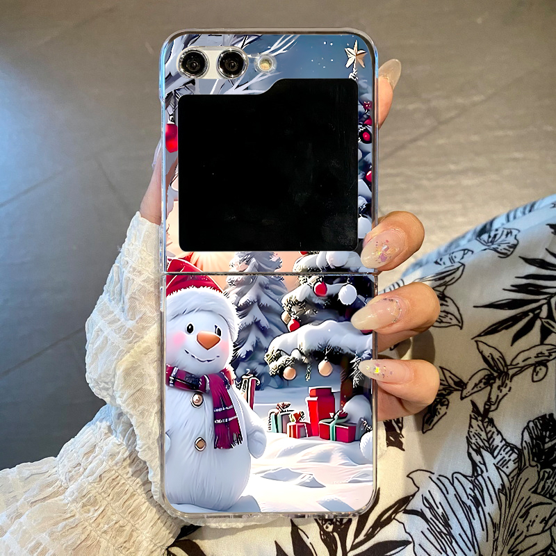 クリスマススノーマンエルク柄スマホケース Samsung G - Phone Cases Z Fold 6 のレビューと価格