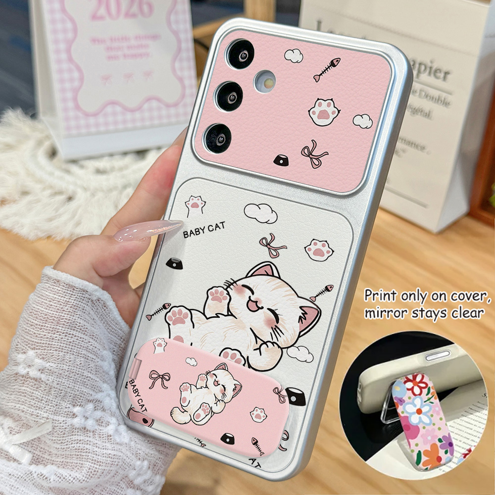 漫画風のかわいい猫のスマホケース Samsung A57 A - Phone Cases Protective のレビューと価格