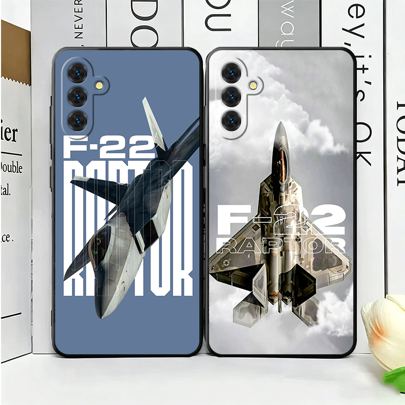 戦闘機 F-22 ラプター クールソフトフォンケース サムス - Phone Cases Aviation のレビューと価格
