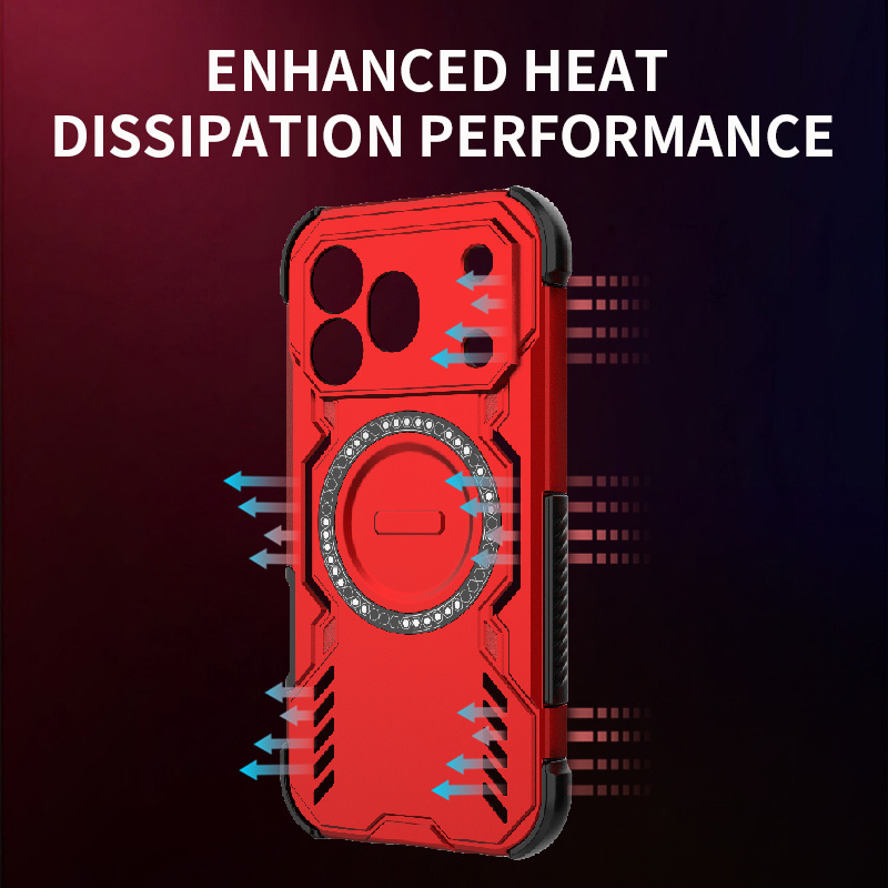 放熱ケース名誉 600 プロカバーレンズ保護磁気ワイヤレス充 - Heat Dissipation Case のレビューと価格