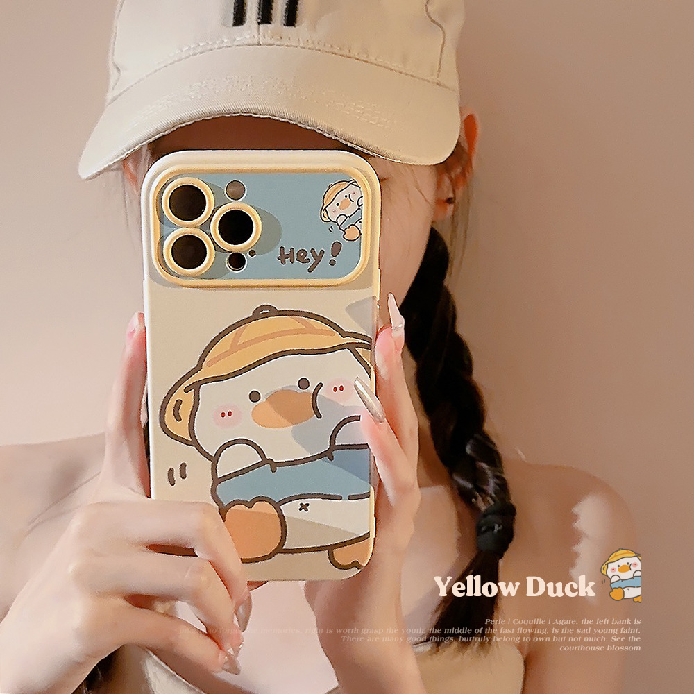 韓国漫画の黄色いアヒル柄iPhoneケース iPhone 1 - Phone Cases Protective のレビューと価格