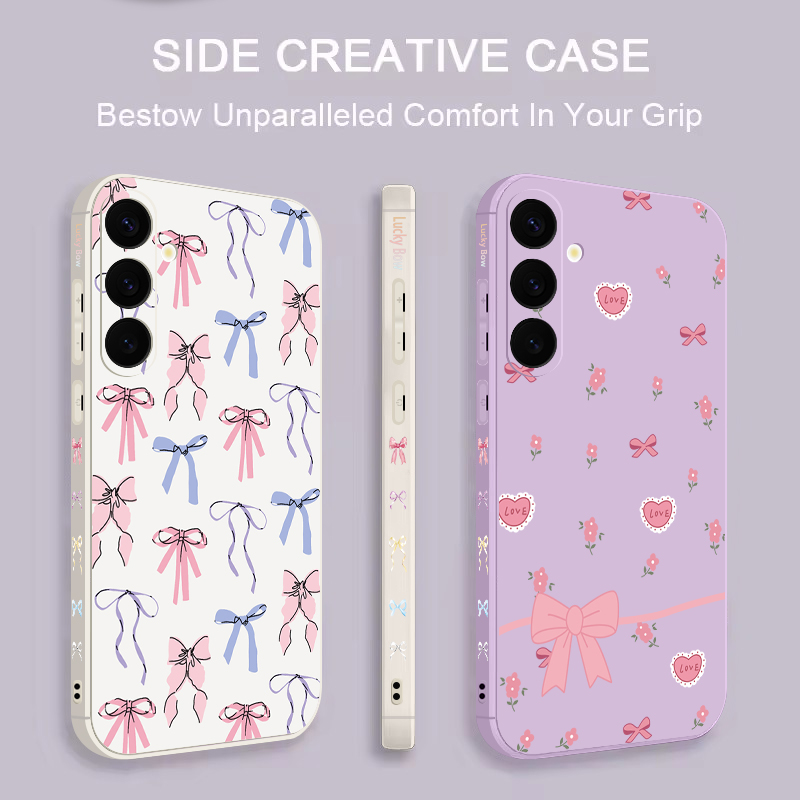 ストロベリーチェリーパターンのスマホケース Samsung  - Phone Cases Samsung S25 Fe のレビューと価格