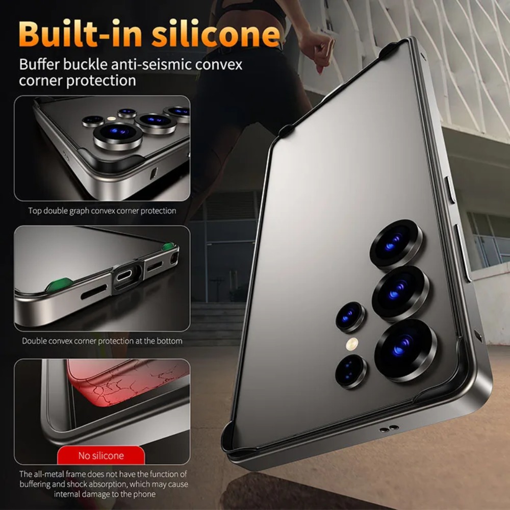 アルミニウムメタルフレームケース サムスンギャラクシーS26 - Heat Dissipation Case のレビューと価格