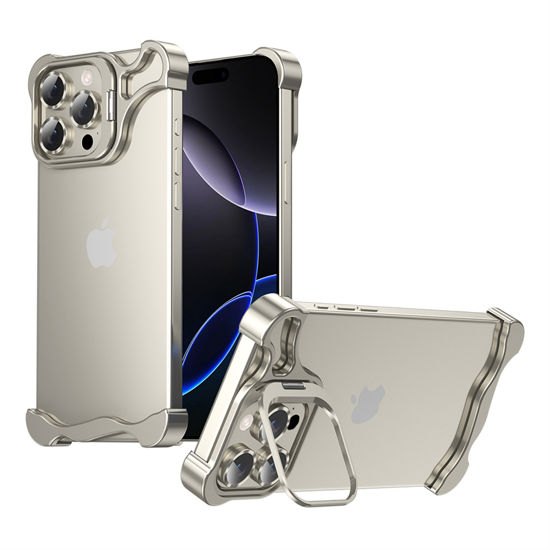 メタルフレームレスバンパーレンズホルダー耐衝撃ケース iPh - Heat Dissipation Case のレビューと価格