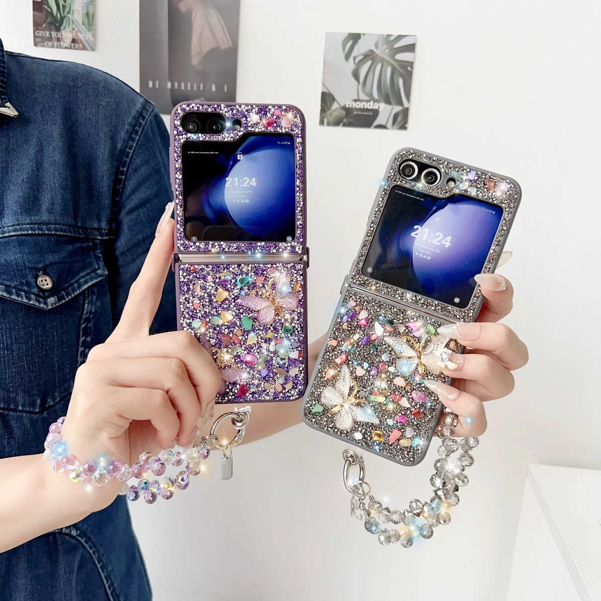 Samsung Galaxy Z Flip 7 6 5 4  - Phone Cases Luxury のレビューと価格